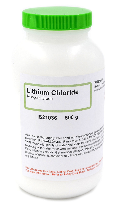 informations sur les risques pour la santé du chlorure de lithium