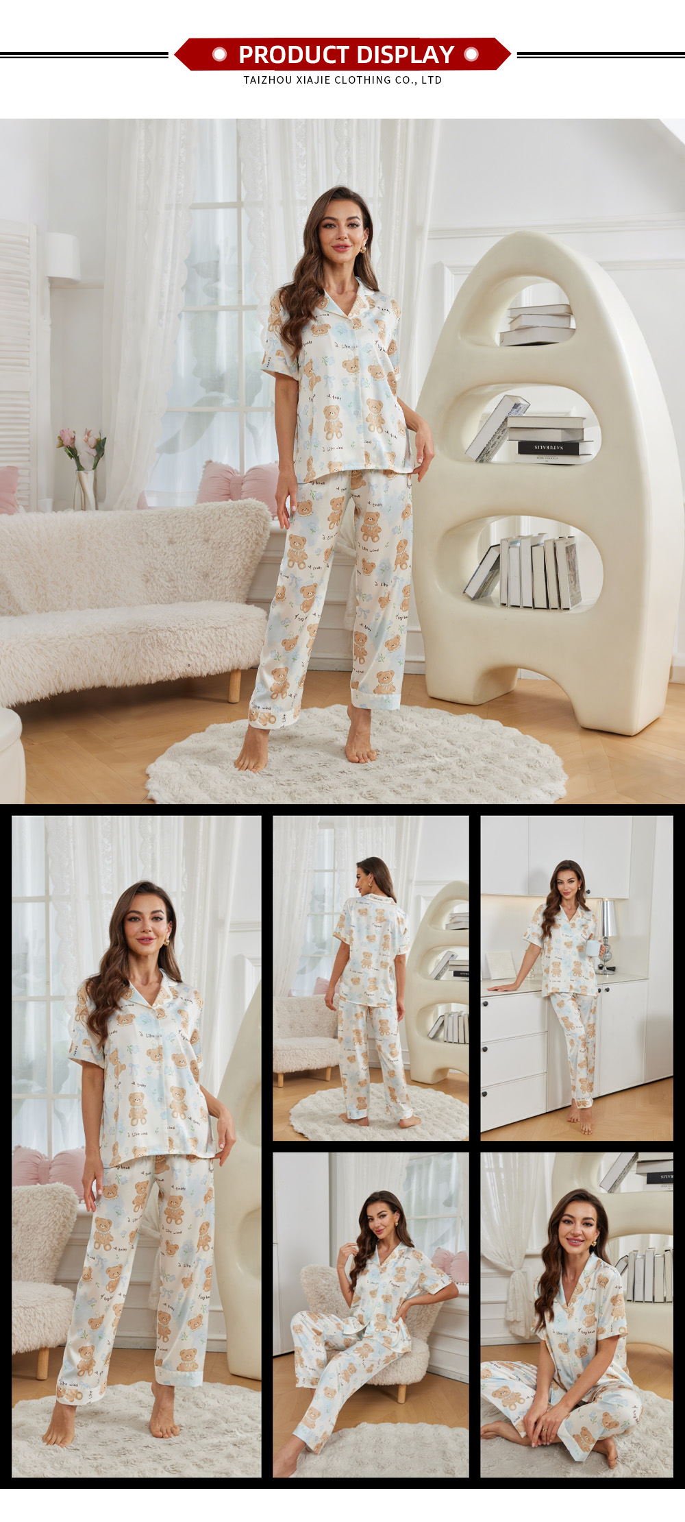 Short-sleeve Pajama Set2-33-X