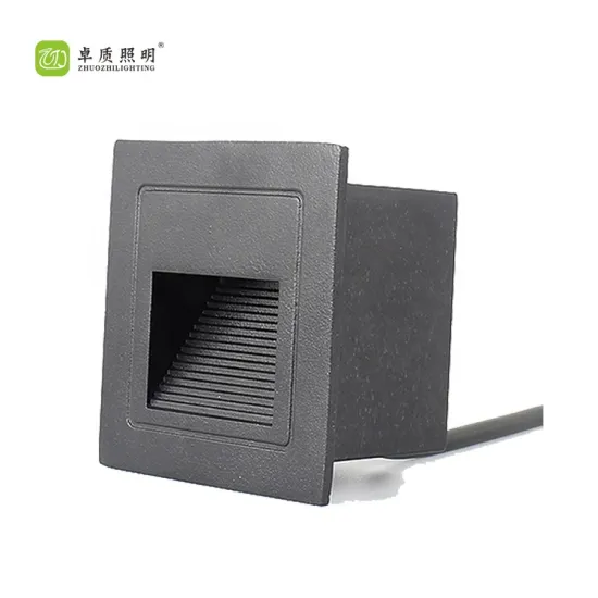 AC220V to DC12-24V Outdoor LED Recessed Step & Wall Lighting - IP67 Rated LED Step Light