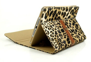 Tablet Leather Case Manufactory, High Quality Case for iPad Mini, Leopard Grain