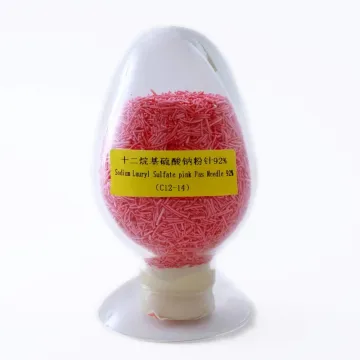 Sodium Lauryl Sulfate Needles 92% for Detergent Powder