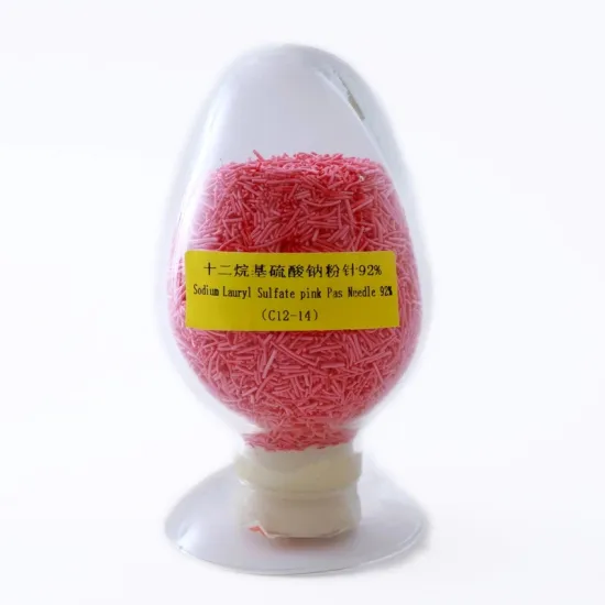 Sodium Lauryl Sulfate Needles 92% for Detergent Powder