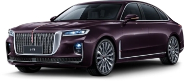 40 kW Hongqi H9 ruby color