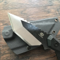 Tactical Titanium Tanto Hunting Knife with Kydex Sheath