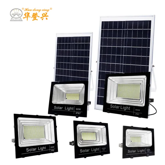 300w waterproof solar system energy led flood lights