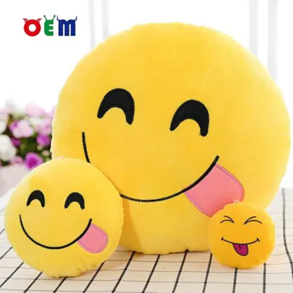 Stuffed Smiling Pillow Cushion