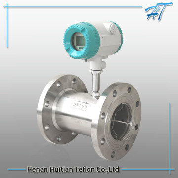 pulse output fluid turbine flowmeter