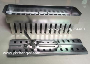 Stainless steel popsicle molds set