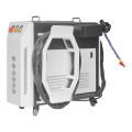 Limpador de laser pulsado de resfriamento de ar compacto