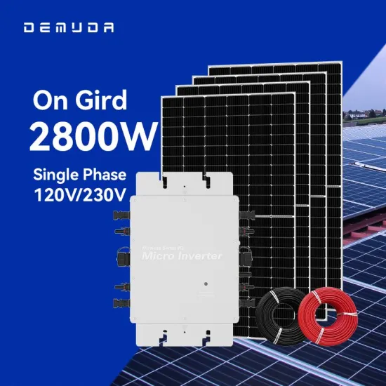 Complete Off-Grid Solar Power System with Lithium Battery - 800w to 2800w