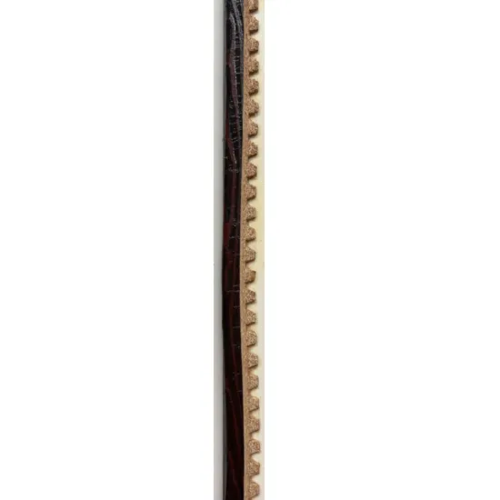 Brown line on Leather Welts