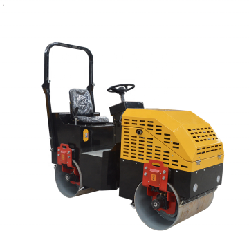 China road construction machinery 1 ton double drum vibratory road roller