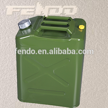 10L 20L 35L green DC04 petrol jerry cans stainless steel oil drum