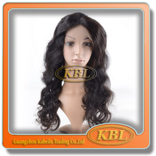 Wave can be hold kinky hair half wig good quality for sale