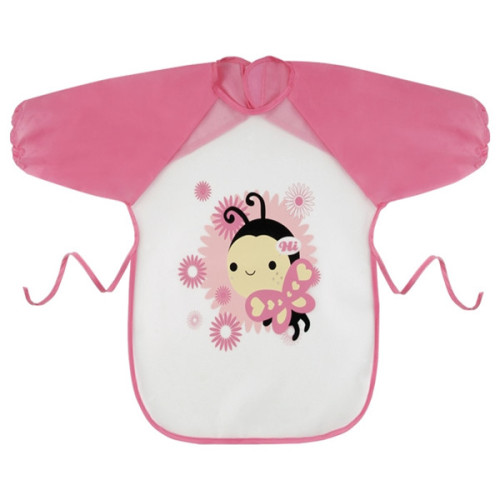 Wholesale cartoon children's apron PEVA fed clothing