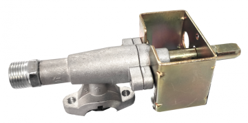 High foot straight valve for gasstove