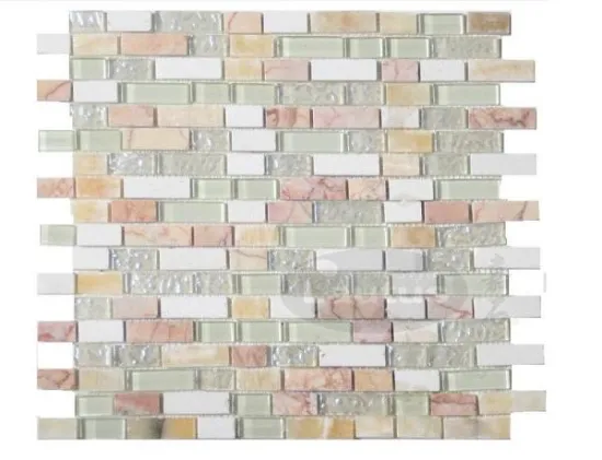 Chinese most popuar marble Mosaics :MS-BR-CRDHOWMGS