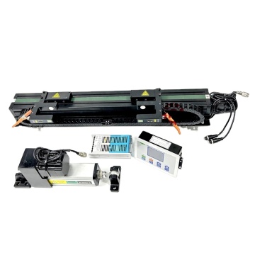 Web Guide Control System with Material Width Measurement and Auto Sensor Positioning Tracking