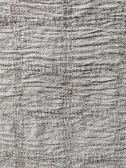 Poly Fake Linen Grip Four Way Stretch