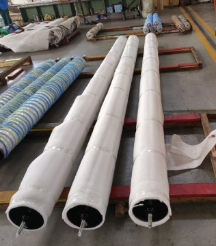 approaching the aluminum roller