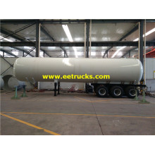 59.5m3 LPG Propane Trailers Usafirishaji wa Usafiri