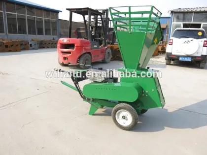 13HP Mobile Wood Chipper Shredder Chipper