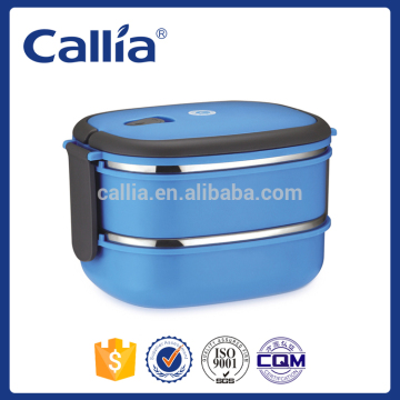 Plastic & Stainless Steel Insulated Keep Warm Lunch Box