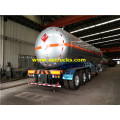 60 CBM 24mt lpg Semi-trailer tankers