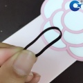 টেকসই কালো TPU ইলাস্টিক চুল বাঁধন