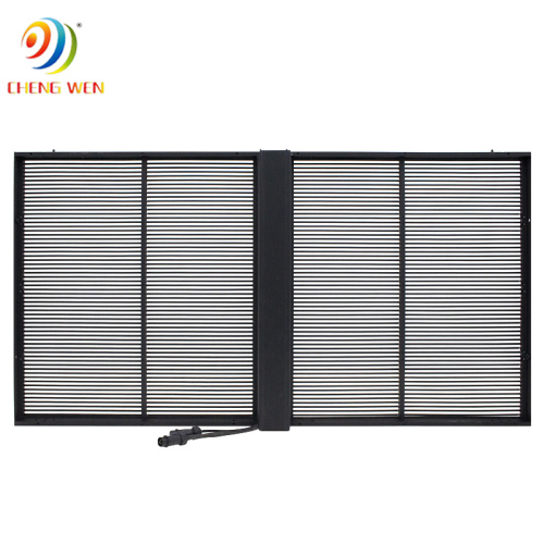 Transparent LED Display P3.91-7.82 Indoor Transparent Glass Led Display Screen Factory