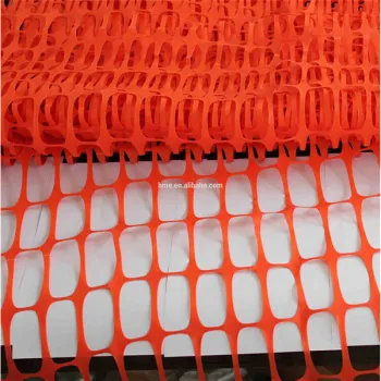 1 x 50m UV stabilised Orange Safety Mesh Fence