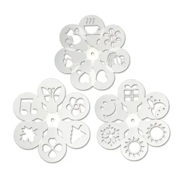 Hot Sale Coffee Latte Powder Pad Sugar Stencil Mold - Environmental Protection Cake Stencil Mold" 

However, to make it more concise and SEO-friendly, you might consider:

"Hot Sale Coffee Latte Powder Sugar Stencil Mold - Eco-Friendly Cake Stencil
