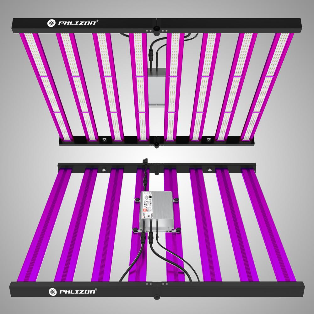 Full Spectrum 8 Bar Folding Led Grow Light