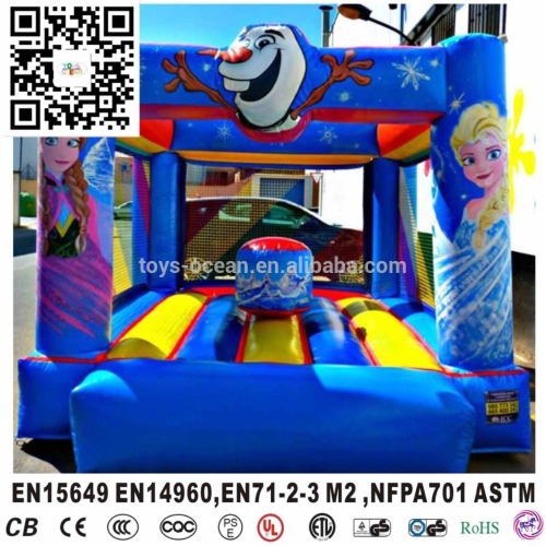 Kids Products Children Game Frozen Inflatable Bouncer House For Sale