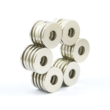 High Performance Sintered Neodymium Ring Magnet with Holes