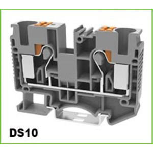 Spring-Cage Push-in Electric Dinrail Terminal Block 2.5mm2