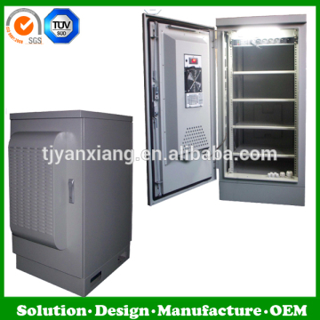 ip55 metal lock enclosure/2 bay telecommunication cabinet