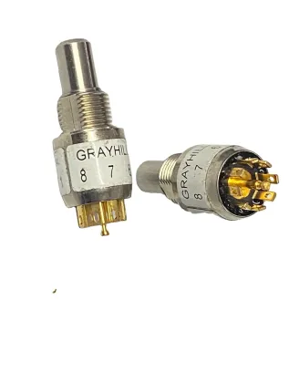 GRAYHILL Band Switch 50YY50785 - 1 Pole 8 Gear Rotary Adjustment USA