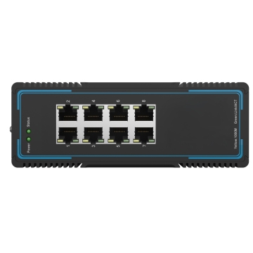 Industrial Compact Ring Network Card Switch for Voltage Control - COM200-8GT