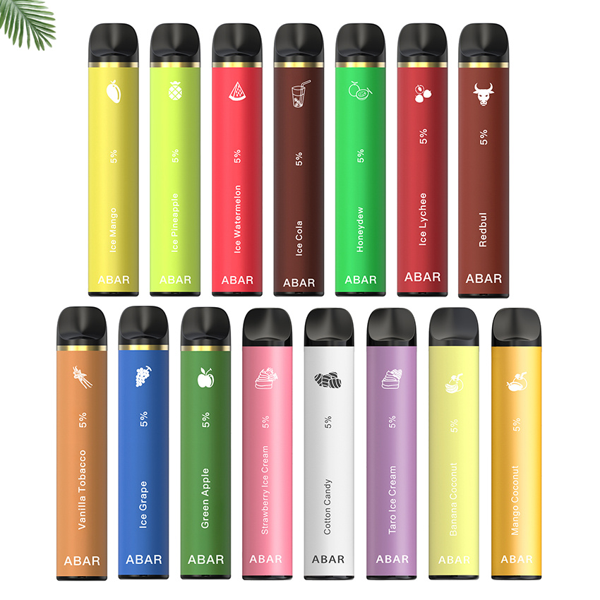 Kina Abar Vape Pen 1500puffs Green Apple Tillverkare