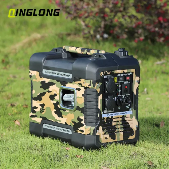 12V 2000W CE Certified Magnet Alternator Gasoline Inverter Generator