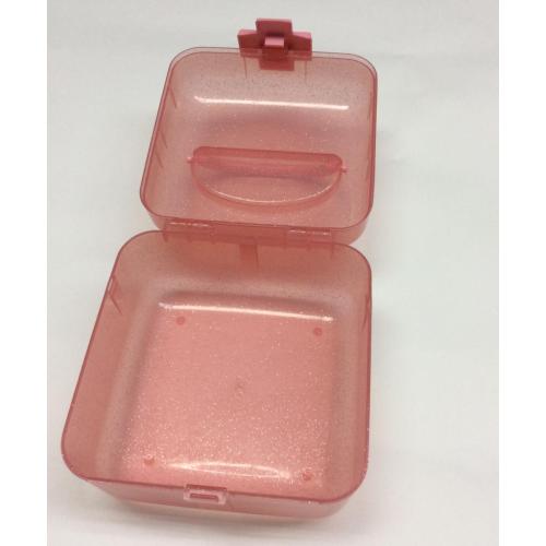 plastic simple square portable storage box