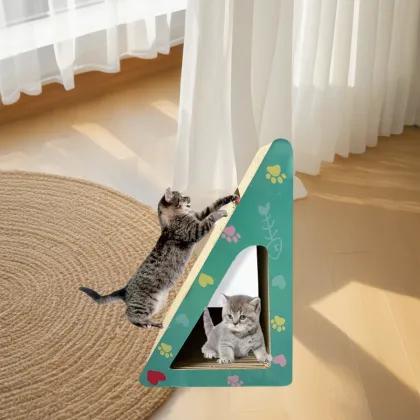 High Quality Scratch Board Sturdy Triangle Cat Scratch Toys
