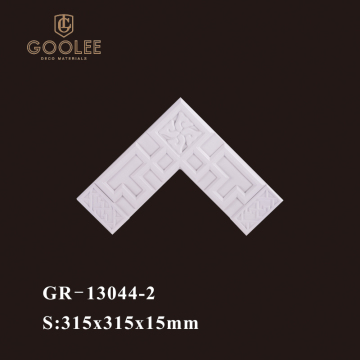 Goolee Luxury Design Hot Sale PU Carved Wall Accessories