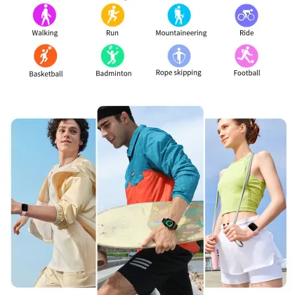 2023 Hot Selling Smart Watch Fitness Waterproof Bt Watches Big Screen Reloj Inteligente Bands & Accessories Smart Watch