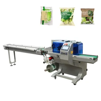BS-350 High Speed Fully Automatic Pillow Packaging Machine for Pizza, Bread, and Candy