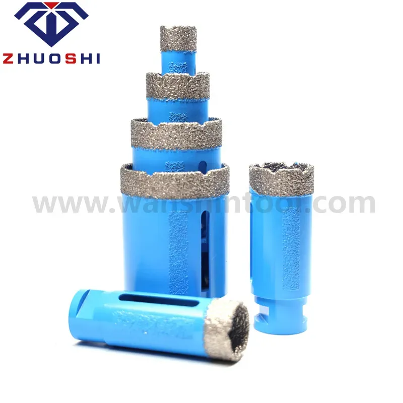 M14 Vacuum Brazed Diamond Tile Core Drill Bit