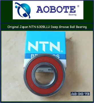 Japan Ntn 6309llu Ntn Ball Bearings Abec 5 , Deep Groove Ball Bearing