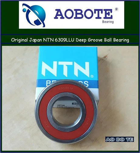 Japan Ntn 6309llu Ntn Ball Bearings Abec 5 , Deep Groove Ball Bearing