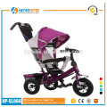 Triciclo a pedale reversibile per bambini Triciclo doppio sedile